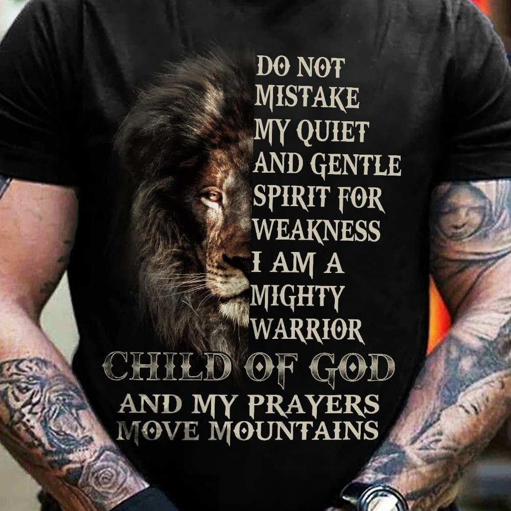 Jesus - I am a mighty warrior and child of God